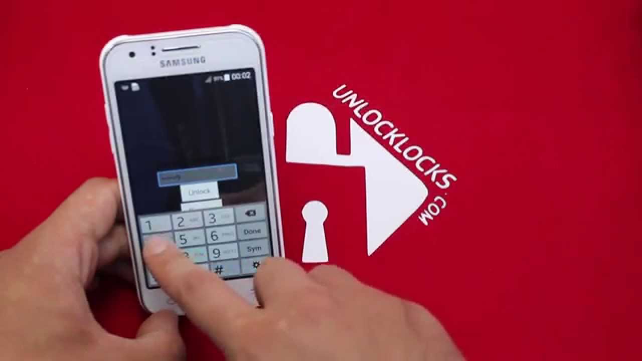 Samsung j3 verizon unlock code