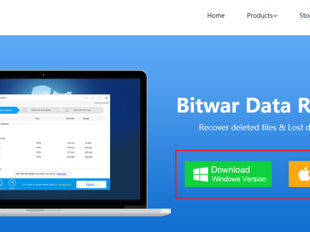 Bitwar Data Recovery License Code Free Download